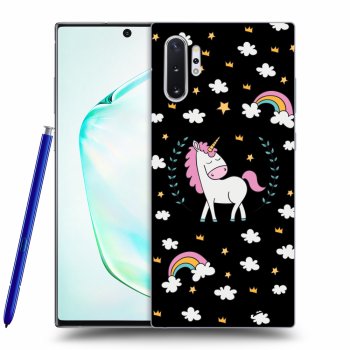 Szilikon tok erre a típusra Samsung Galaxy Note 10+ N975F - Unicorn star heaven