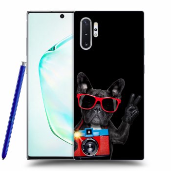 Szilikon tok erre a típusra Samsung Galaxy Note 10+ N975F - French Bulldog