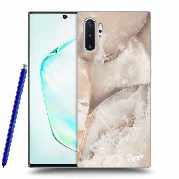 Picasee ULTIMATE CASE Samsung Galaxy Note 10+ N975F - készülékre - Cream marble