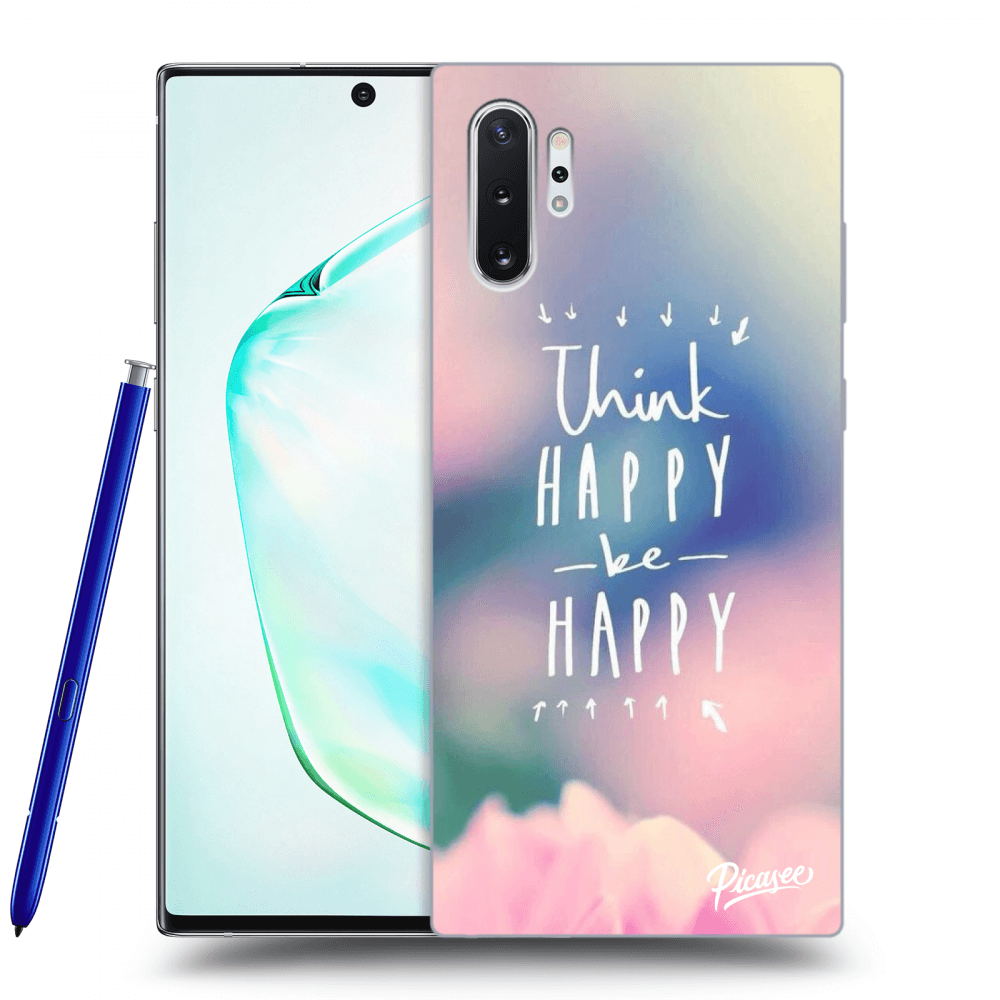 Picasee ULTIMATE CASE Samsung Galaxy Note 10+ N975F - készülékre - Think happy be happy