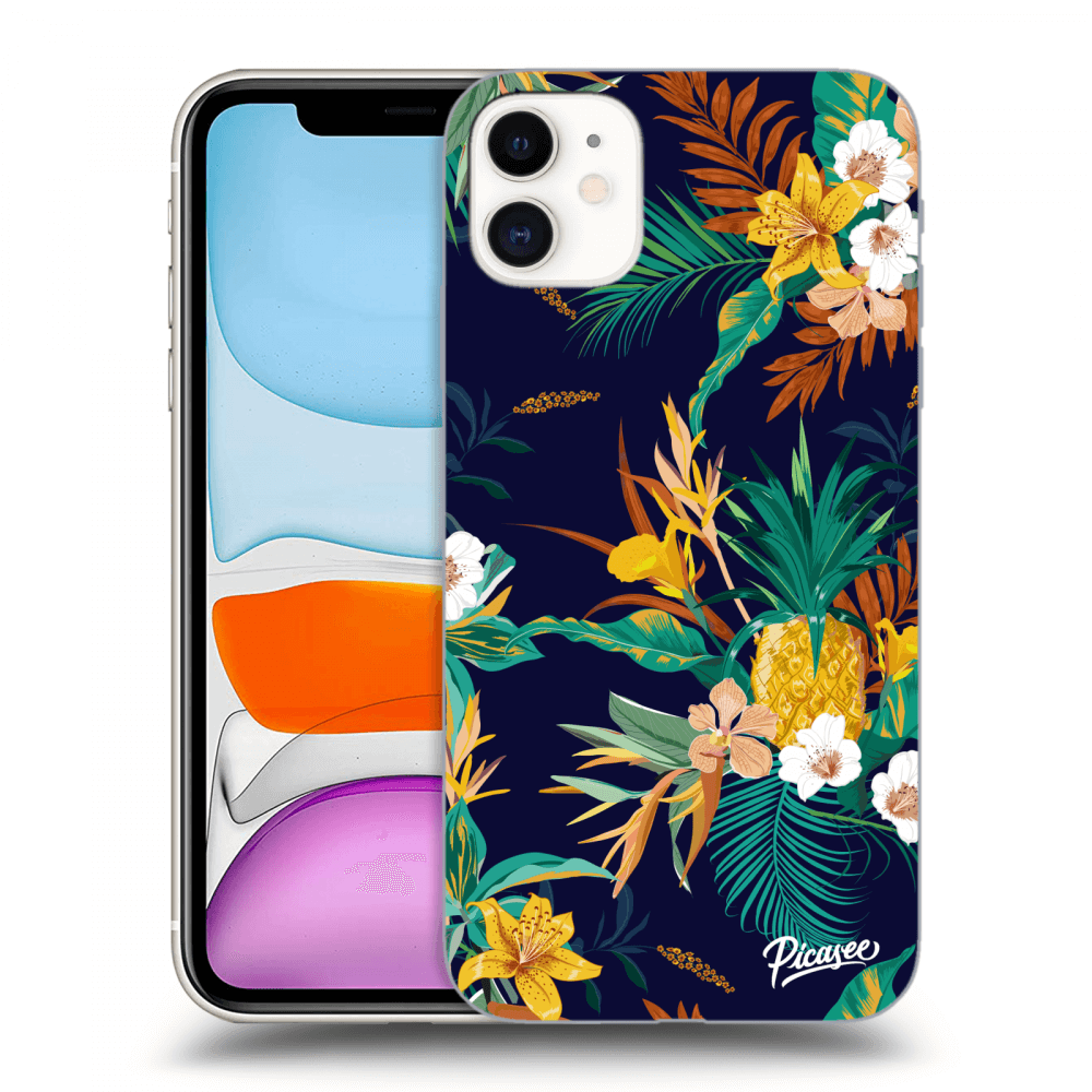 Picasee ULTIMATE CASE MagSafe Apple iPhone 11 - készülékre - Pineapple Color