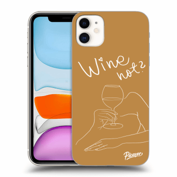 Szilikon tok erre a típusra Apple iPhone 11 - Wine not