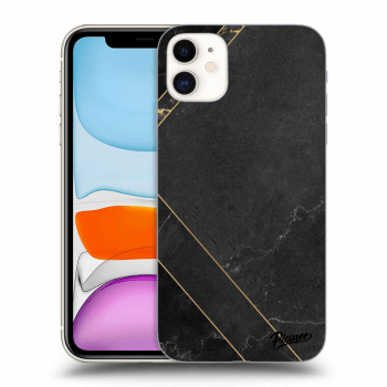 Szilikon tok erre a típusra Apple iPhone 11 - Black tile