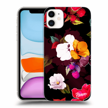 Szilikon tok erre a típusra Apple iPhone 11 - Flowers and Berries