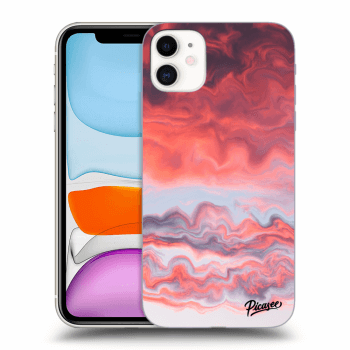 Szilikon tok erre a típusra Apple iPhone 11 - Sunset