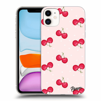 Szilikon tok erre a típusra Apple iPhone 11 - Cherries