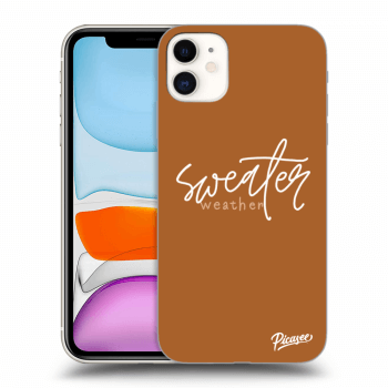 Szilikon tok erre a típusra Apple iPhone 11 - Sweater weather