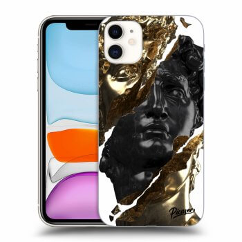 Szilikon tok erre a típusra Apple iPhone 11 - Gold - Black