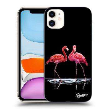 Szilikon tok erre a típusra Apple iPhone 11 - Flamingos couple