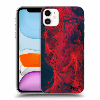 Szilikon tok erre a típusra Apple iPhone 11 - Organic red