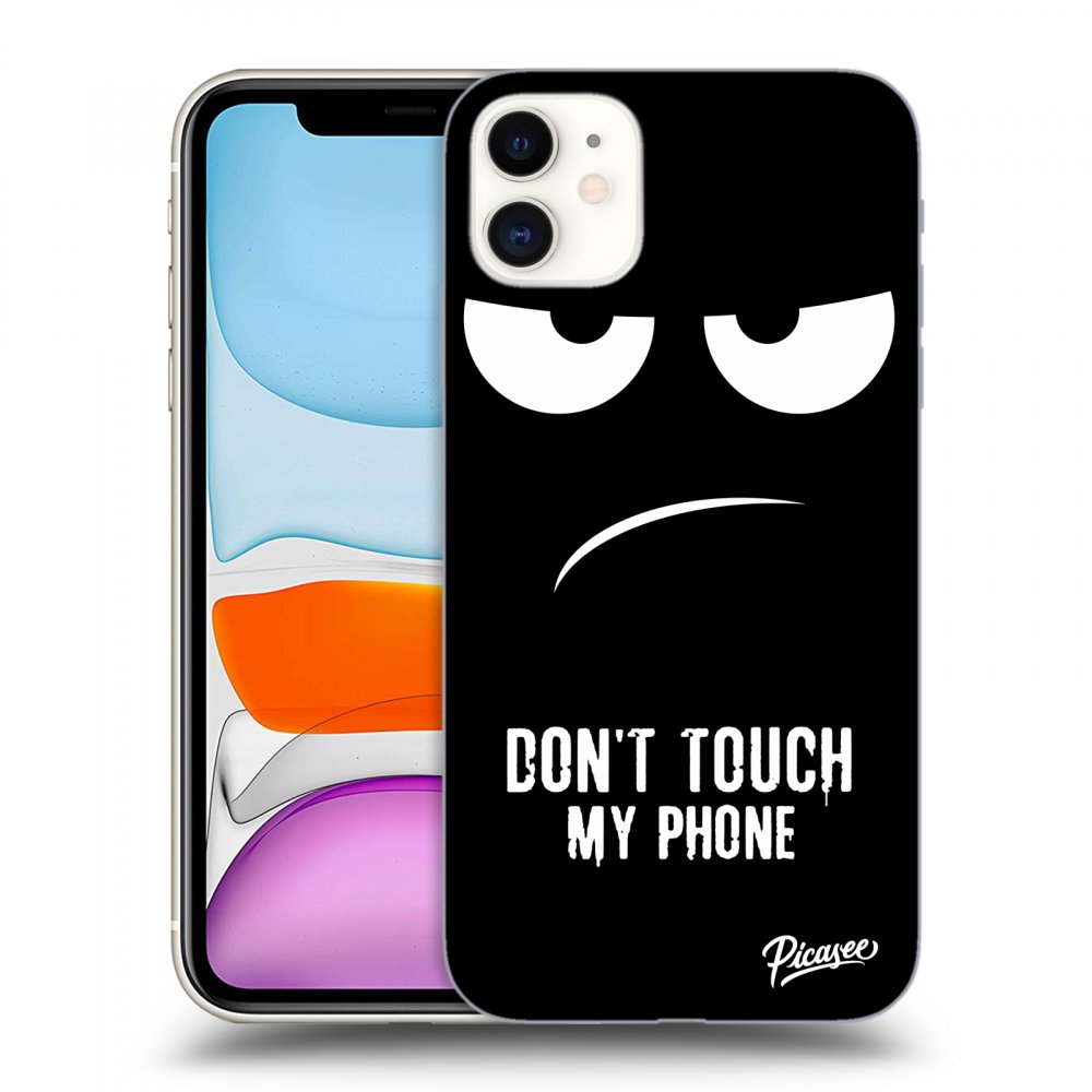 Picasee ULTIMATE CASE MagSafe Apple iPhone 11 - készülékre - Don't Touch My Phone