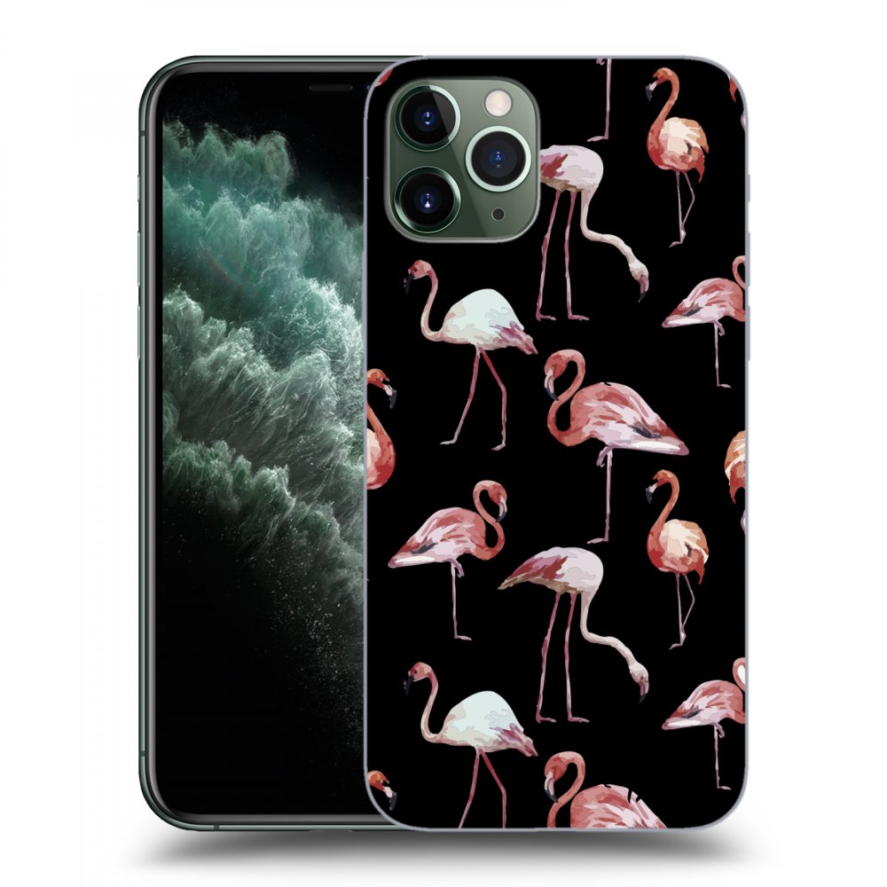 Picasee ULTIMATE CASE Apple iPhone 11 Pro - készülékre - Flamingos