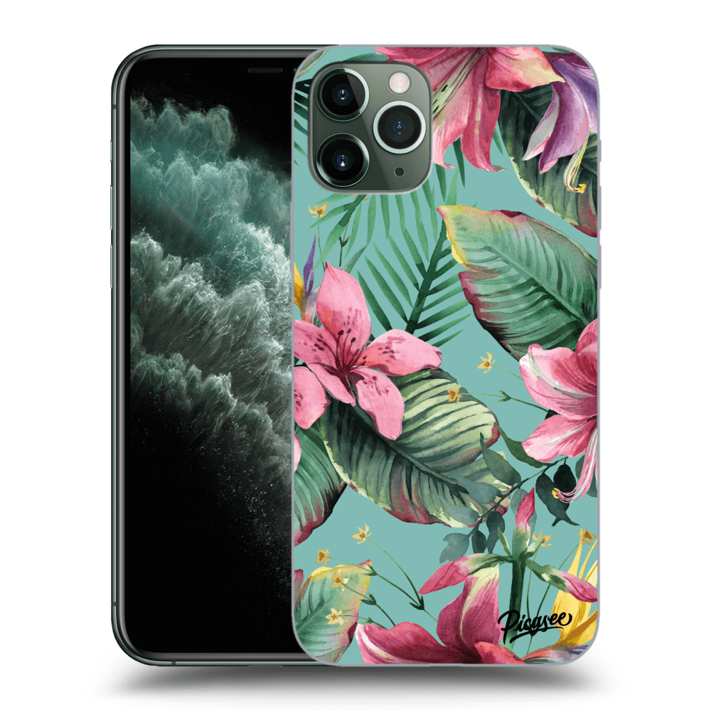 Picasee fekete szilikon tok az alábbi mobiltelefonokra Apple iPhone 11 Pro - Hawaii
