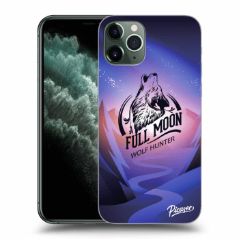 Picasee átlátszó szilikon tok az alábbi mobiltelefonokra Apple iPhone 11 Pro - Wolf