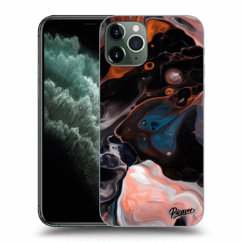 Picasee átlátszó szilikon tok az alábbi mobiltelefonokra Apple iPhone 11 Pro - Cream