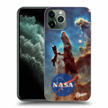 Picasee átlátszó szilikon tok az alábbi mobiltelefonokra Apple iPhone 11 Pro - Eagle Nebula