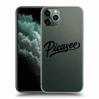 Picasee átlátszó szilikon tok az alábbi mobiltelefonokra Apple iPhone 11 Pro - Picasee - black