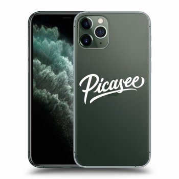 Picasee átlátszó szilikon tok az alábbi mobiltelefonokra Apple iPhone 11 Pro - Picasee - White