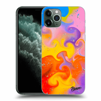 Picasee átlátszó szilikon tok az alábbi mobiltelefonokra Apple iPhone 11 Pro - Bubbles