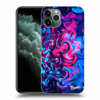 Picasee átlátszó szilikon tok az alábbi mobiltelefonokra Apple iPhone 11 Pro - Redlight