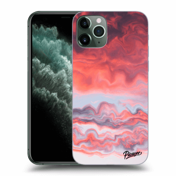Picasee átlátszó szilikon tok az alábbi mobiltelefonokra Apple iPhone 11 Pro - Sunset