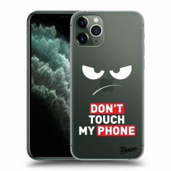 Picasee átlátszó szilikon tok az alábbi mobiltelefonokra Apple iPhone 11 Pro - Angry Eyes - Transparent