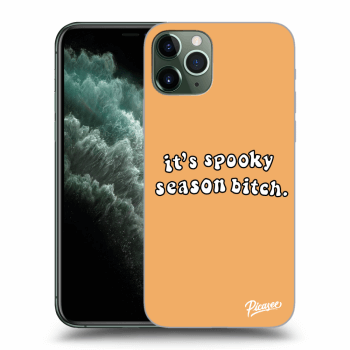 Picasee átlátszó szilikon tok az alábbi mobiltelefonokra Apple iPhone 11 Pro - Spooky season