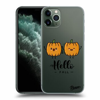 Picasee átlátszó szilikon tok az alábbi mobiltelefonokra Apple iPhone 11 Pro - Hallo Fall