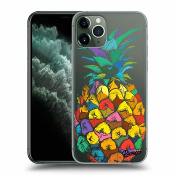 Picasee átlátszó szilikon tok az alábbi mobiltelefonokra Apple iPhone 11 Pro - Pineapple
