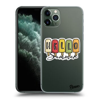 Picasee átlátszó szilikon tok az alábbi mobiltelefonokra Apple iPhone 11 Pro - Ice Cream