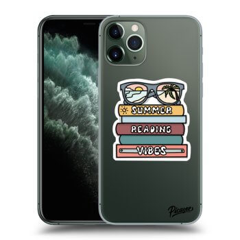 Picasee átlátszó szilikon tok az alábbi mobiltelefonokra Apple iPhone 11 Pro - Summer reading vibes
