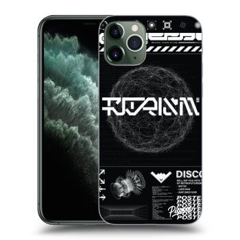 Picasee átlátszó szilikon tok az alábbi mobiltelefonokra Apple iPhone 11 Pro - BLACK DISCO