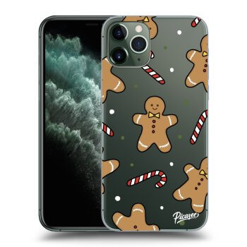 Picasee átlátszó szilikon tok az alábbi mobiltelefonokra Apple iPhone 11 Pro - Gingerbread