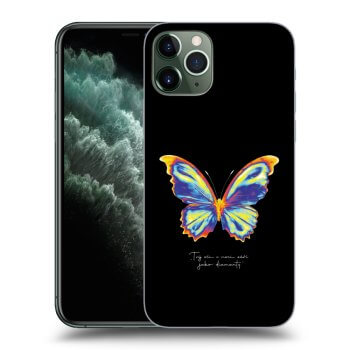 Picasee átlátszó szilikon tok az alábbi mobiltelefonokra Apple iPhone 11 Pro - Diamanty Black