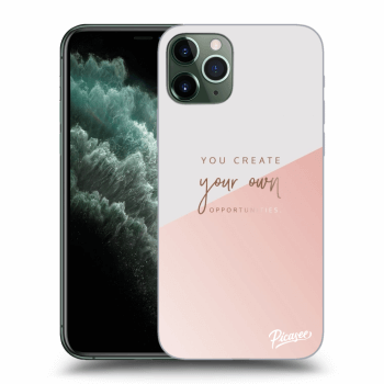 Picasee átlátszó szilikon tok az alábbi mobiltelefonokra Apple iPhone 11 Pro - You create your own opportunities