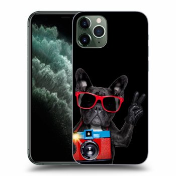 Szilikon tok erre a típusra Apple iPhone 11 Pro - French Bulldog