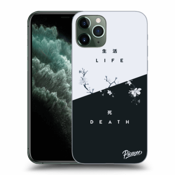 Picasee átlátszó szilikon tok az alábbi mobiltelefonokra Apple iPhone 11 Pro - Life - Death