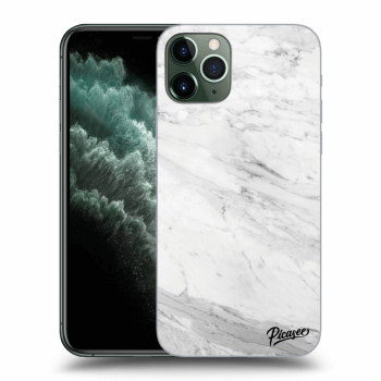 Szilikon tok erre a típusra Apple iPhone 11 Pro - White marble