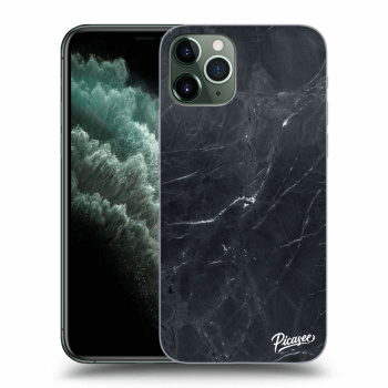 Picasee átlátszó szilikon tok az alábbi mobiltelefonokra Apple iPhone 11 Pro - Black marble