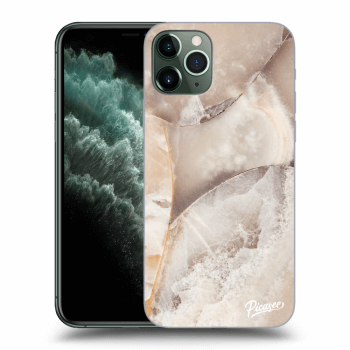 Szilikon tok erre a típusra Apple iPhone 11 Pro - Cream marble