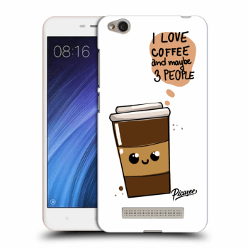Picasee átlátszó szilikon tok az alábbi mobiltelefonokra Xiaomi Redmi 4A - Cute coffee