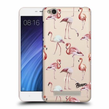 Picasee átlátszó szilikon tok az alábbi mobiltelefonokra Xiaomi Redmi 4A - Flamingos