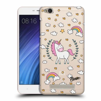 Picasee átlátszó szilikon tok az alábbi mobiltelefonokra Xiaomi Redmi 4A - Unicorn star heaven