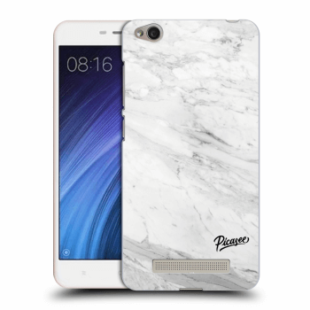 Picasee átlátszó szilikon tok az alábbi mobiltelefonokra Xiaomi Redmi 4A - White marble