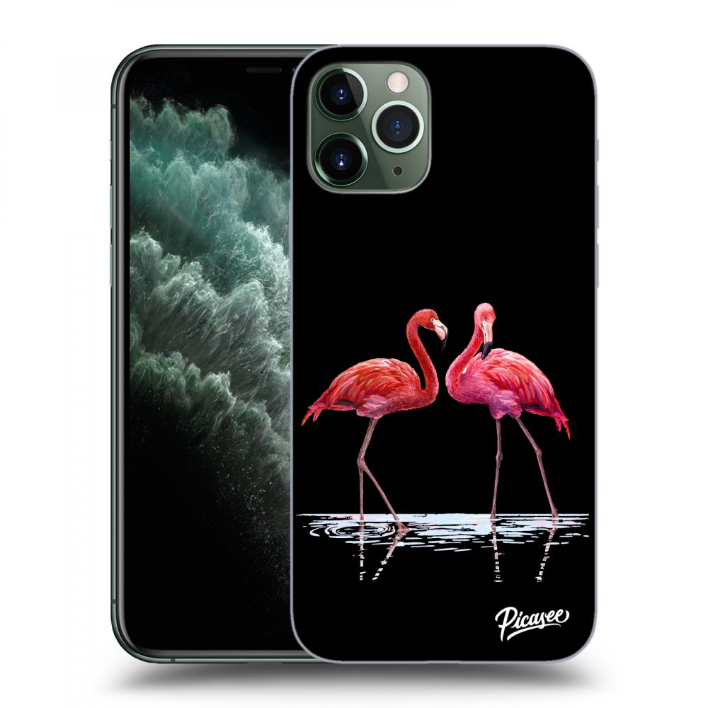 Picasee ULTIMATE CASE Apple iPhone 11 Pro Max - készülékre - Flamingos couple