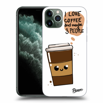 Szilikon tok erre a típusra Apple iPhone 11 Pro Max - Cute coffee