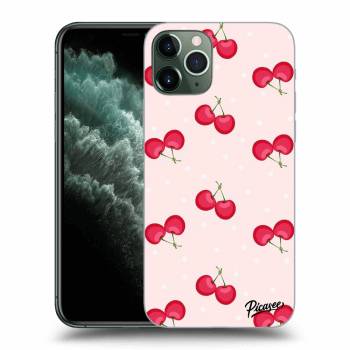 Szilikon tok erre a típusra Apple iPhone 11 Pro Max - Cherries
