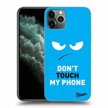 Picasee ULTIMATE CASE MagSafe Apple iPhone 11 Pro Max - készülékre - Angry Eyes - Blue