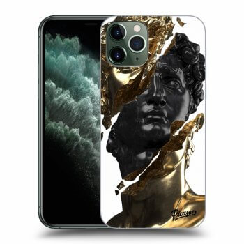 Szilikon tok erre a típusra Apple iPhone 11 Pro Max - Gold - Black