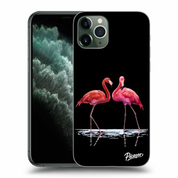 Szilikon tok erre a típusra Apple iPhone 11 Pro Max - Flamingos couple